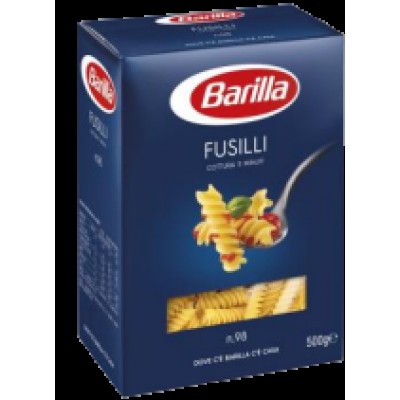 №98 Макаронні вироби 500г ТМ БАРІЛЛА 'BARILLA' FUSILLI спіраль 1/12шт